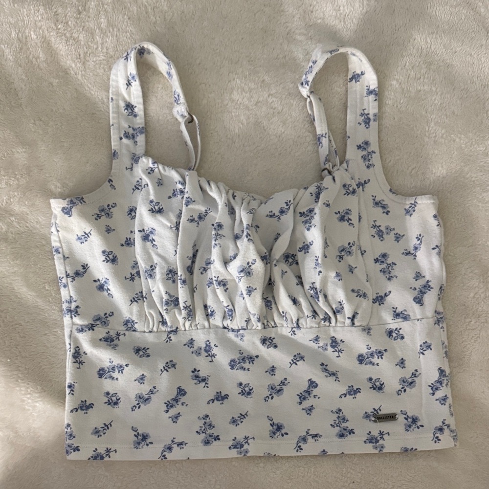 Hollister Blue Floral Camisole